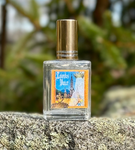 Holy Water From Sanctuary of Our Lady of Lourdes France SMALL 0.5 oz 15ml