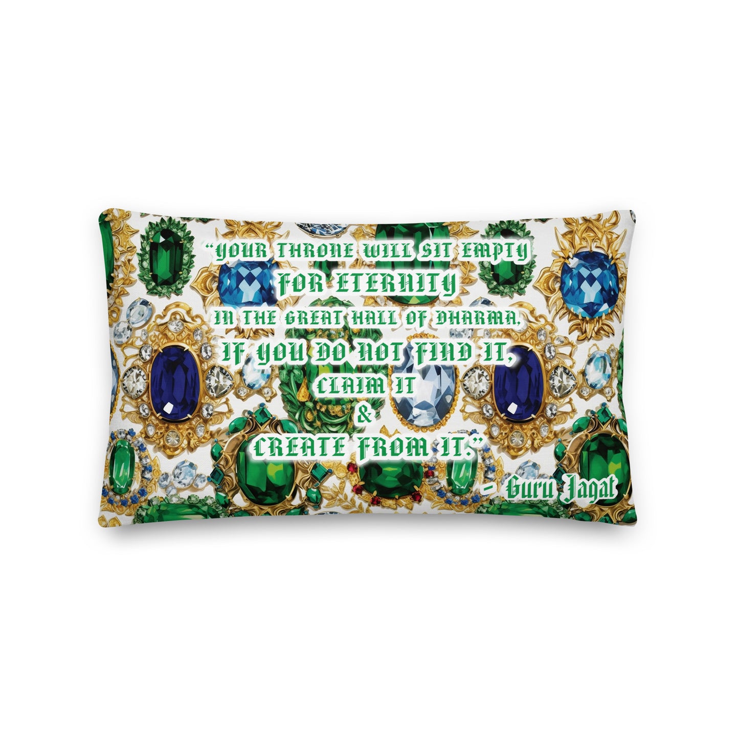 RAJ ROYAL Meditation Pillow WHITE