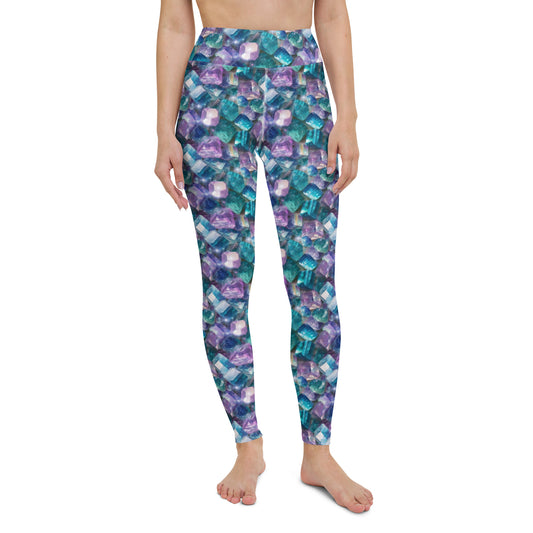 RAINBOW FLUORITE Athleisure Leggings