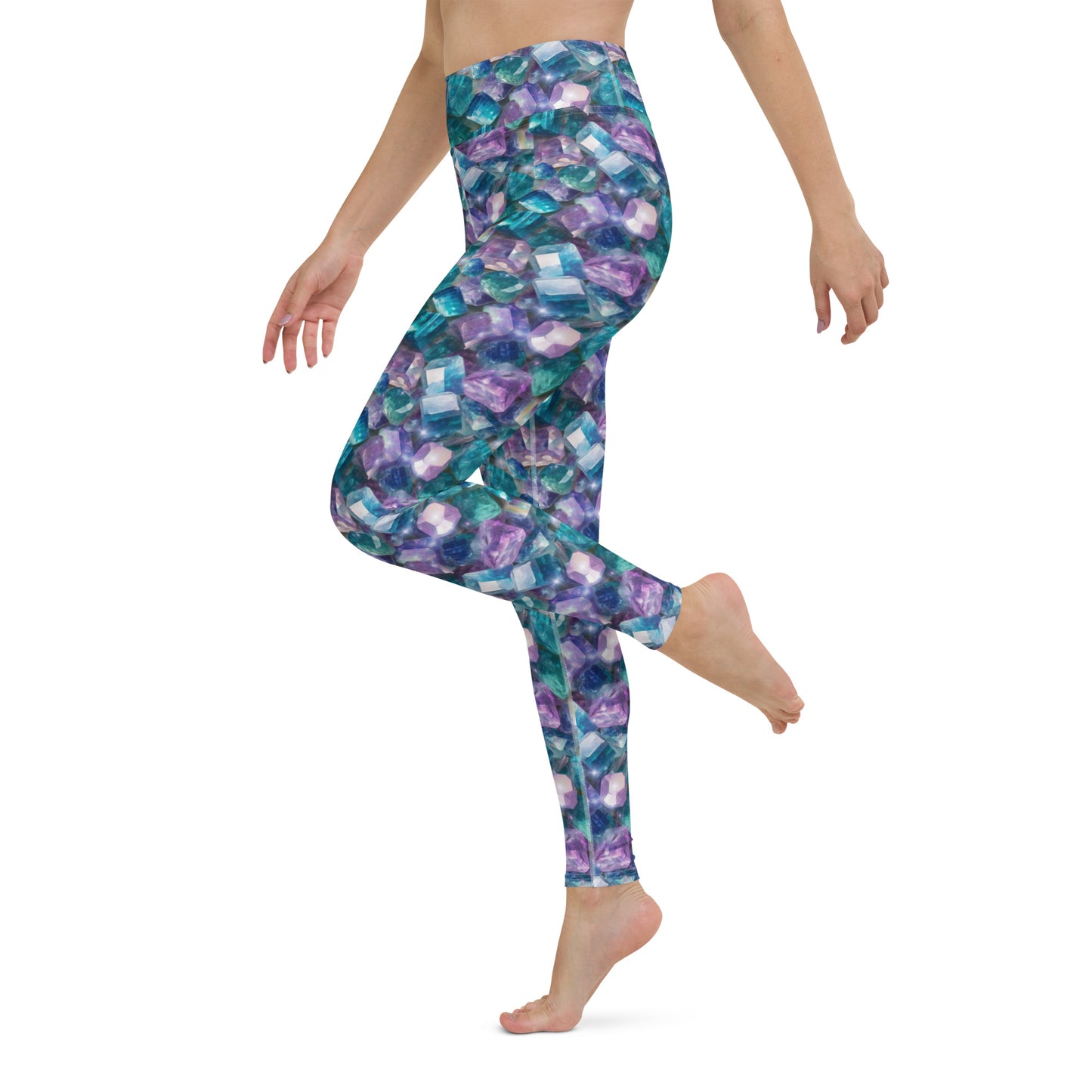 RAINBOW FLUORITE Athleisure Leggings