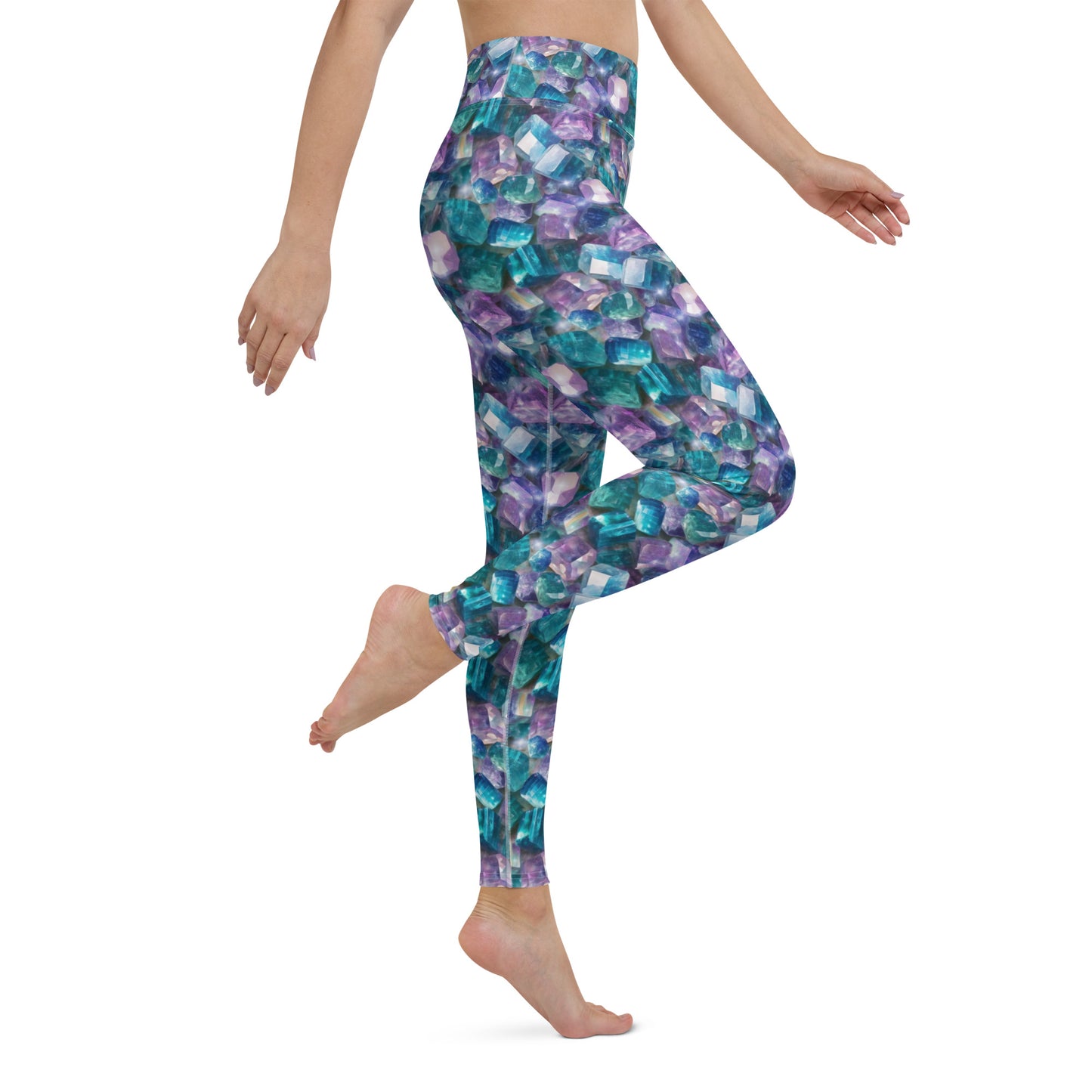 RAINBOW FLUORITE Athleisure Leggings