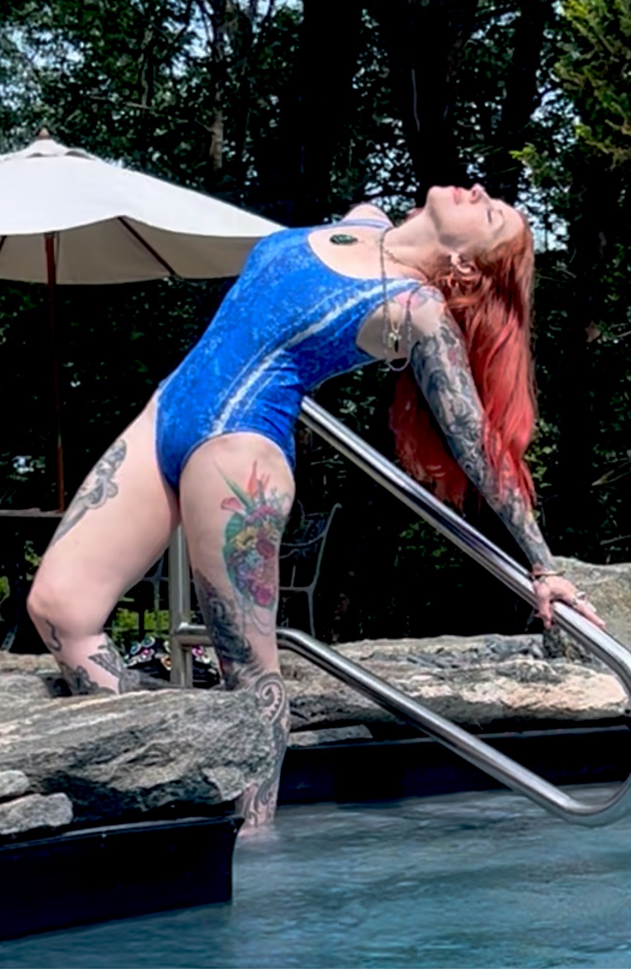 LAPIS LAZULI One-Piece Swimsuit