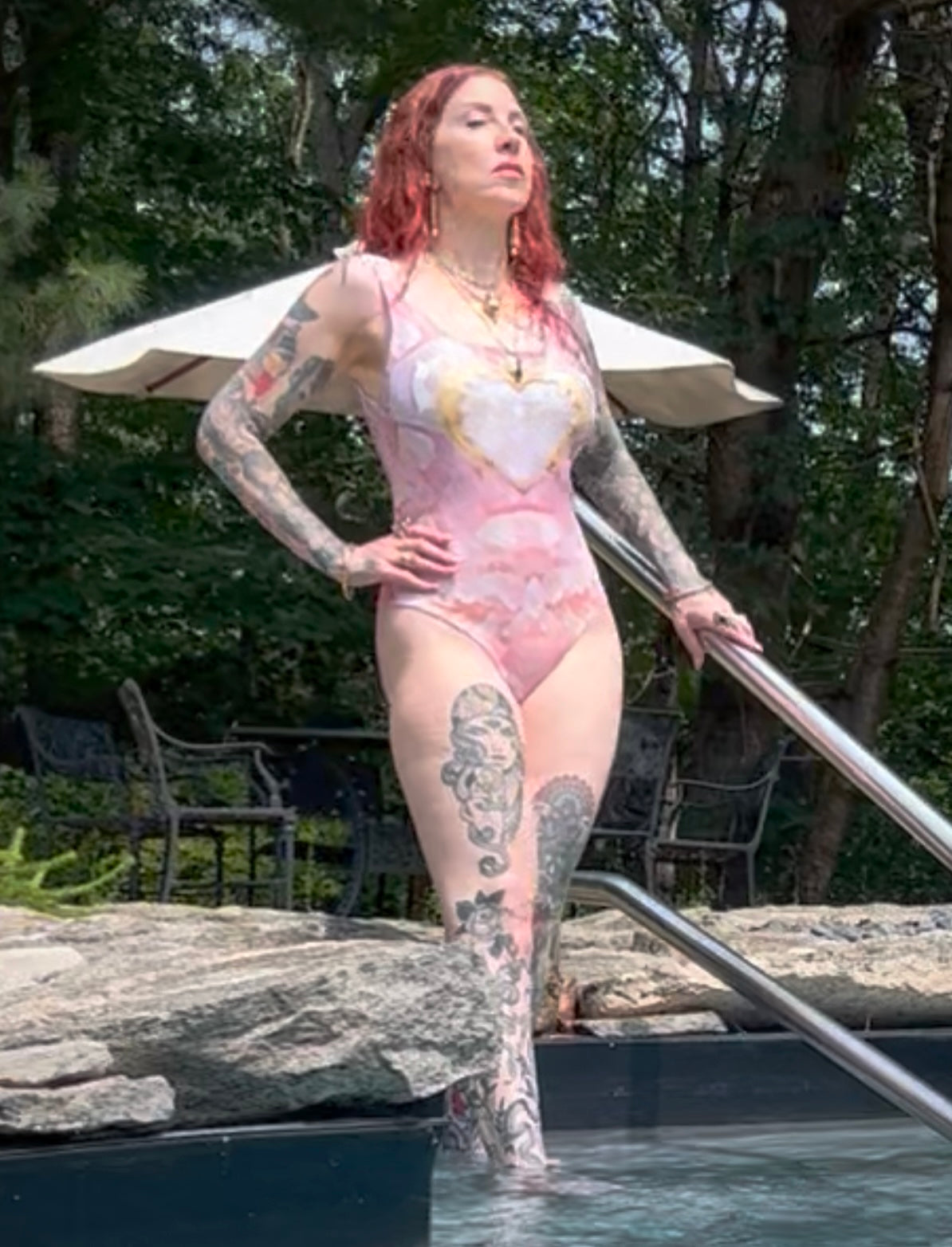 ROSE QUARTZ "SELF LOVE" One-Piece Swimsuit
