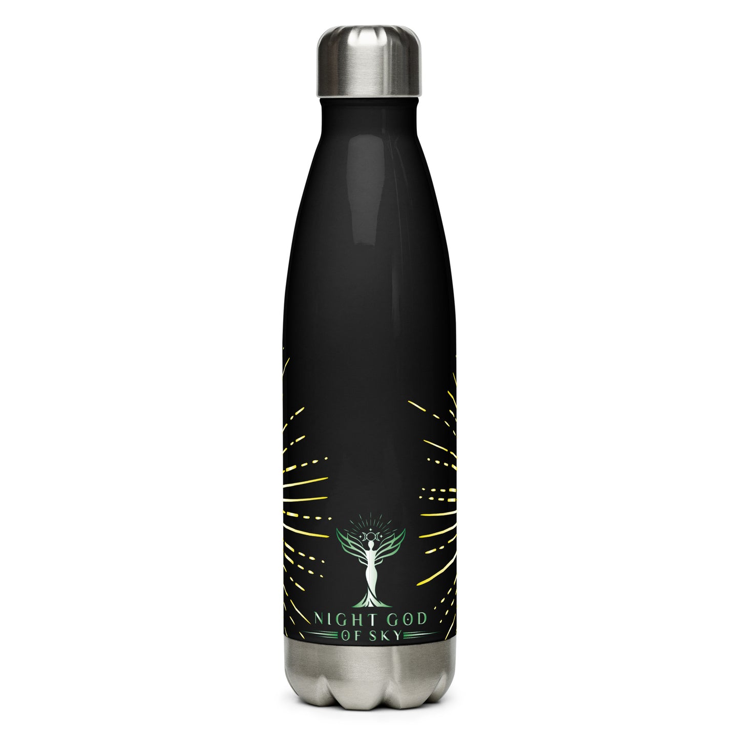 GRATITUDE ATTITUDE Stainless Steel Manifestation Bottle