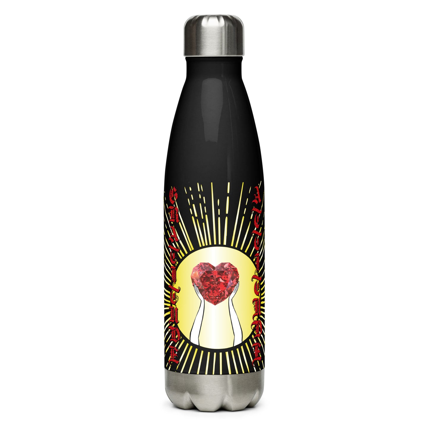 GRATITUDE ATTITUDE Stainless Steel Manifestation Bottle