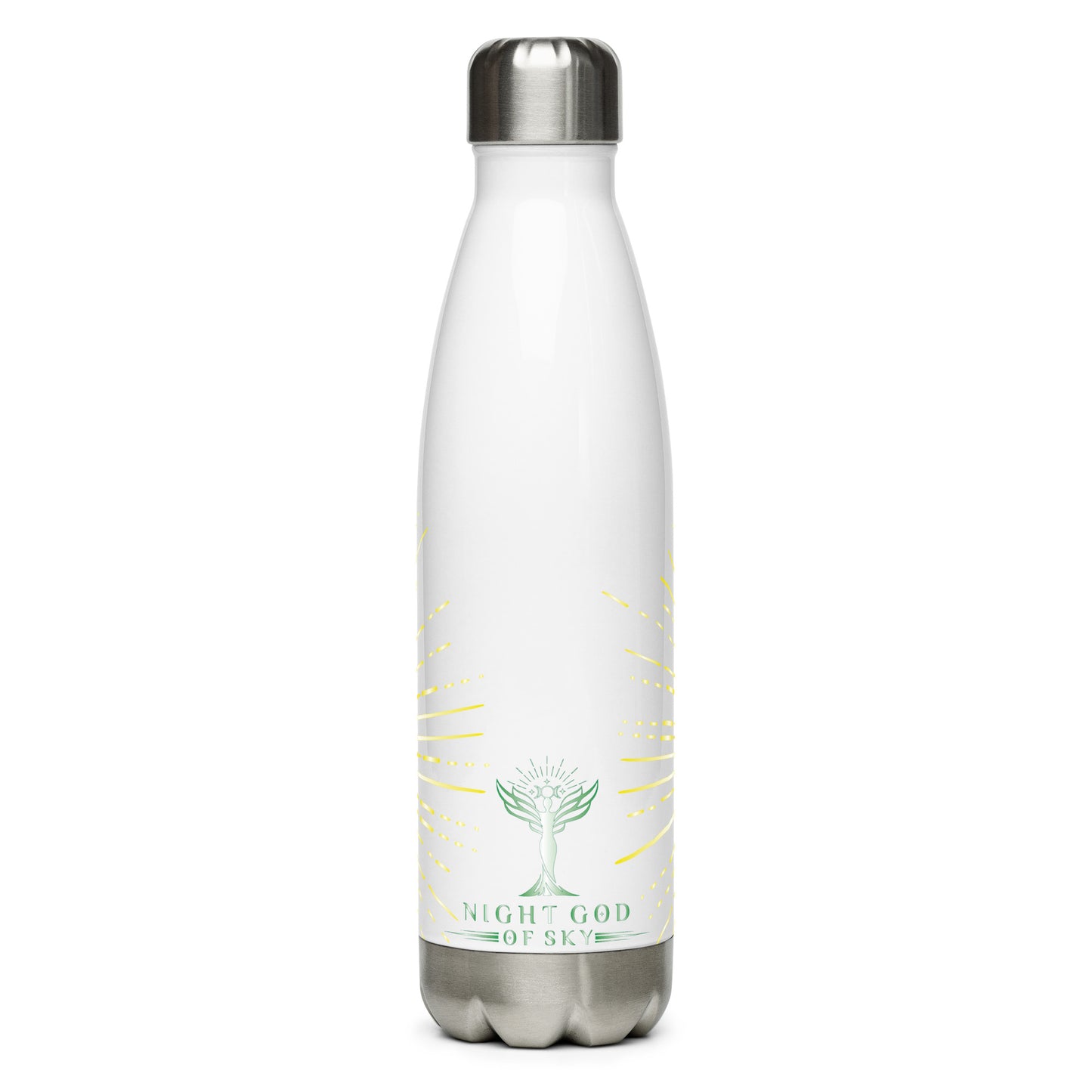 GRATITUDE ATTITUDE Stainless Steel Manifestation Bottle