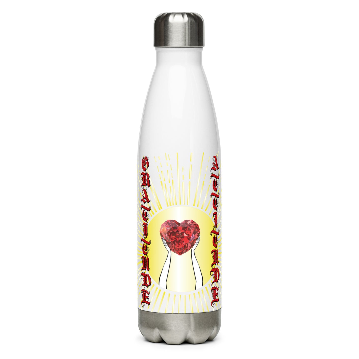GRATITUDE ATTITUDE Stainless Steel Manifestation Bottle