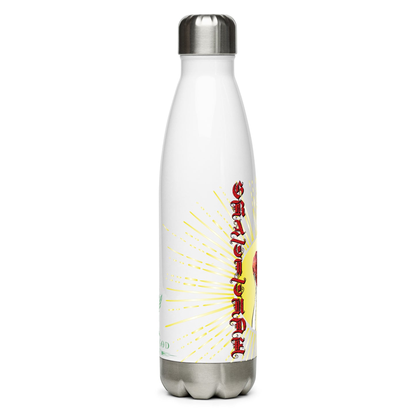 GRATITUDE ATTITUDE Stainless Steel Manifestation Bottle