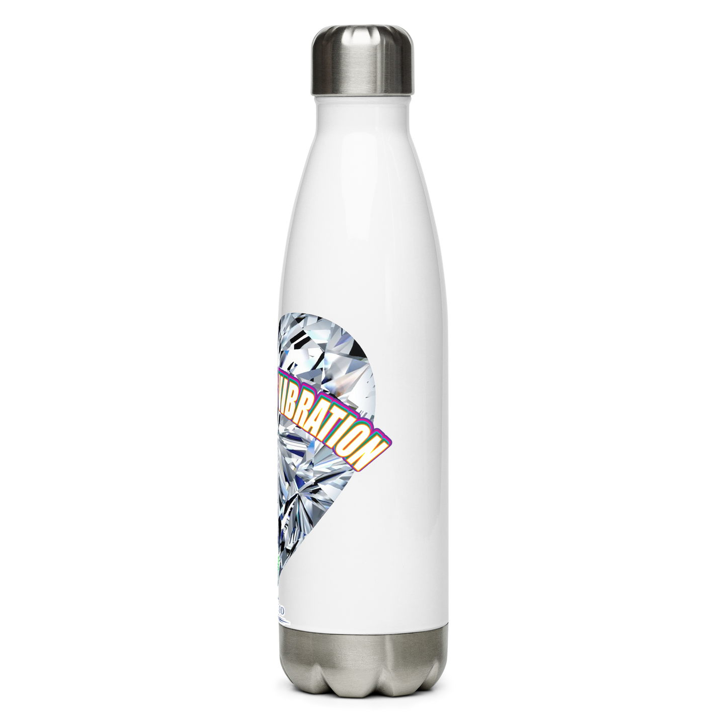 RAISE YOUR VIBRATION Stainless Steel Manifestation Bottle