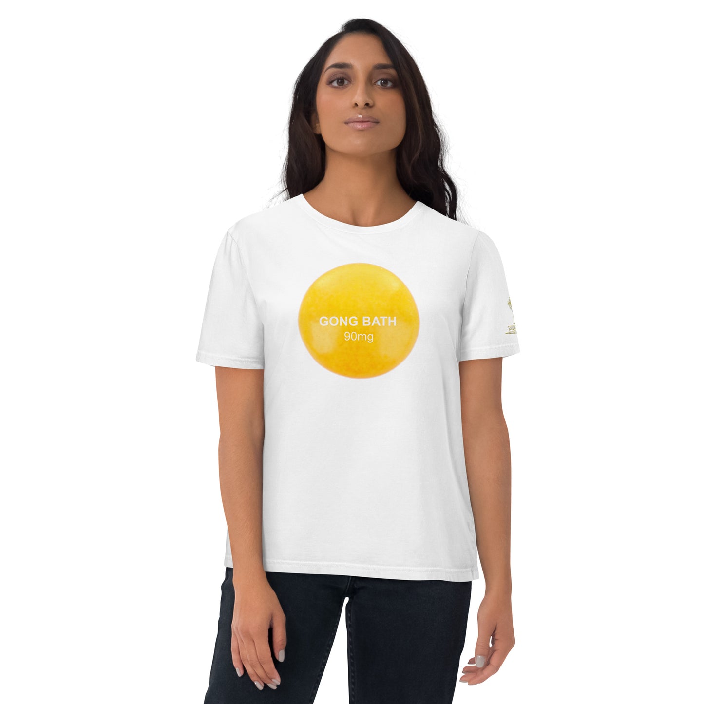 YOGA IS MY MEDICINE - GONG BATH Unisex organic cotton t-shirt