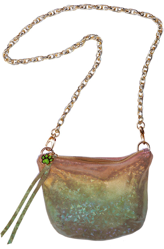 Chi Chi Couture EVENT BAG - Rainbow Foil
