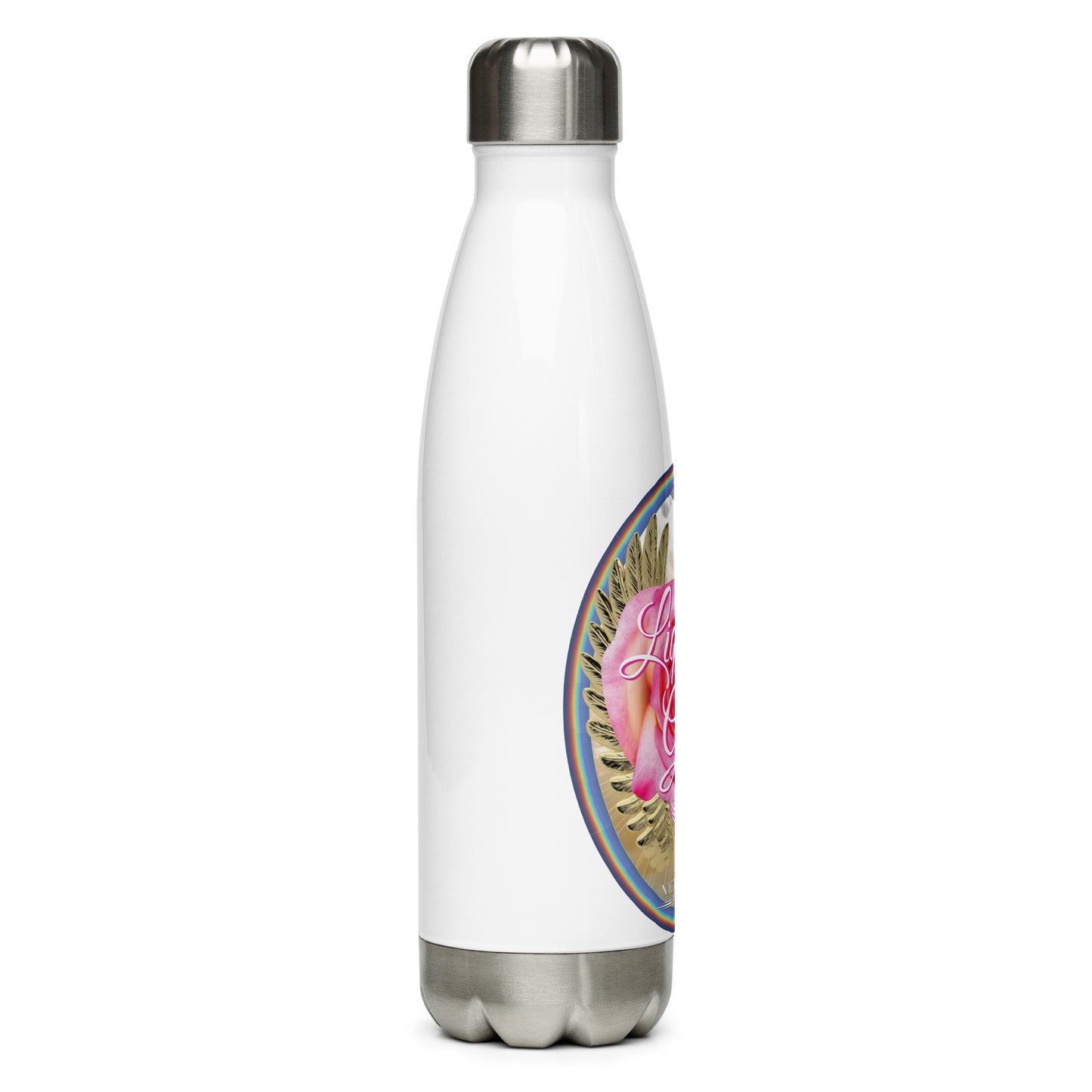 LIQUID GRACE Stainless Steel Manifestation Bottle