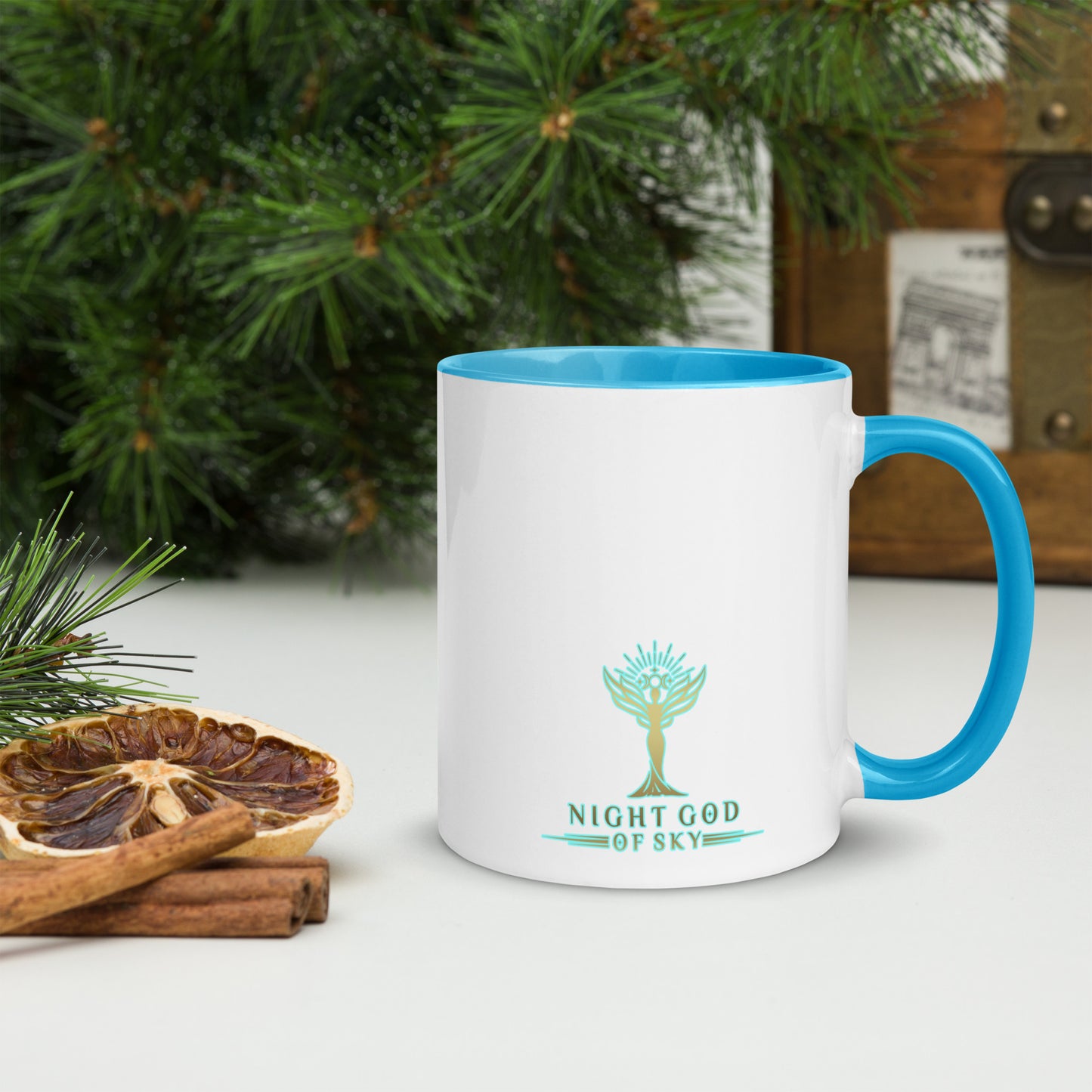 LIGHTHOUSE Mug with Color Inside