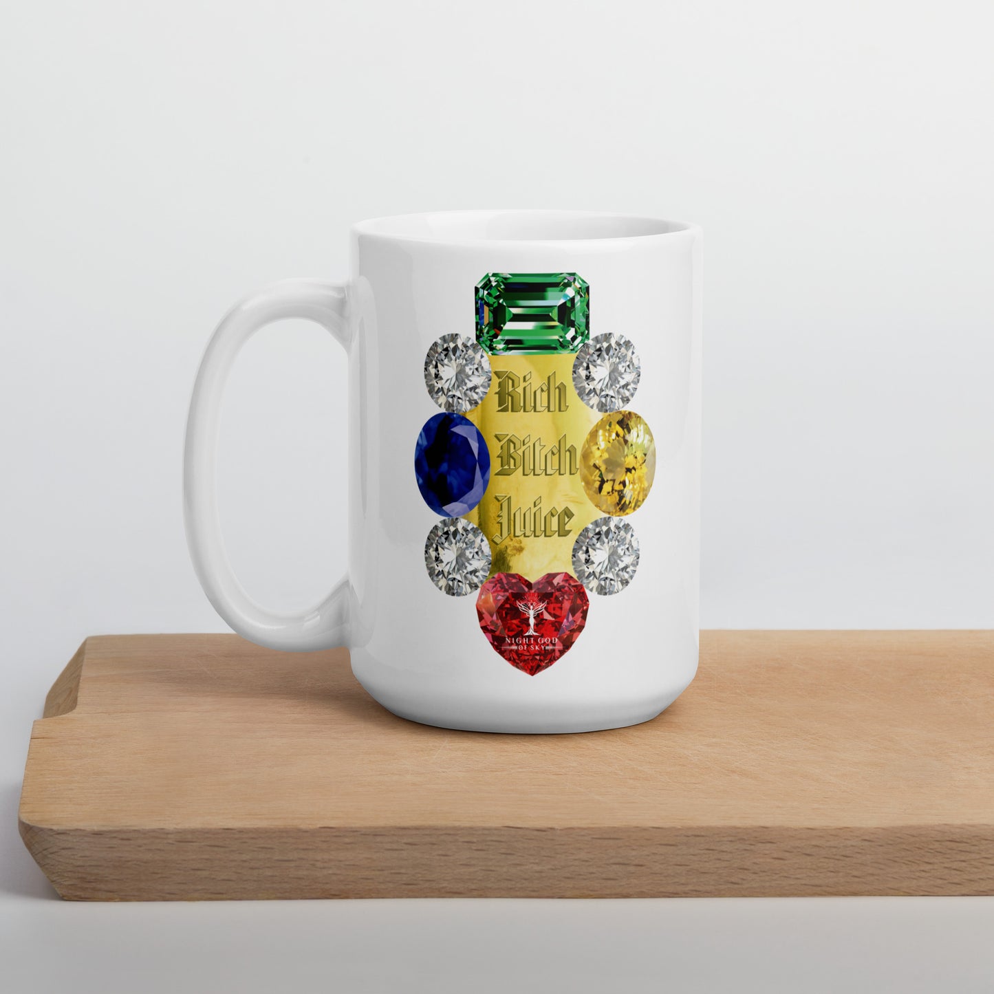 RICH BITCH JUICE MANIFESTING Mug