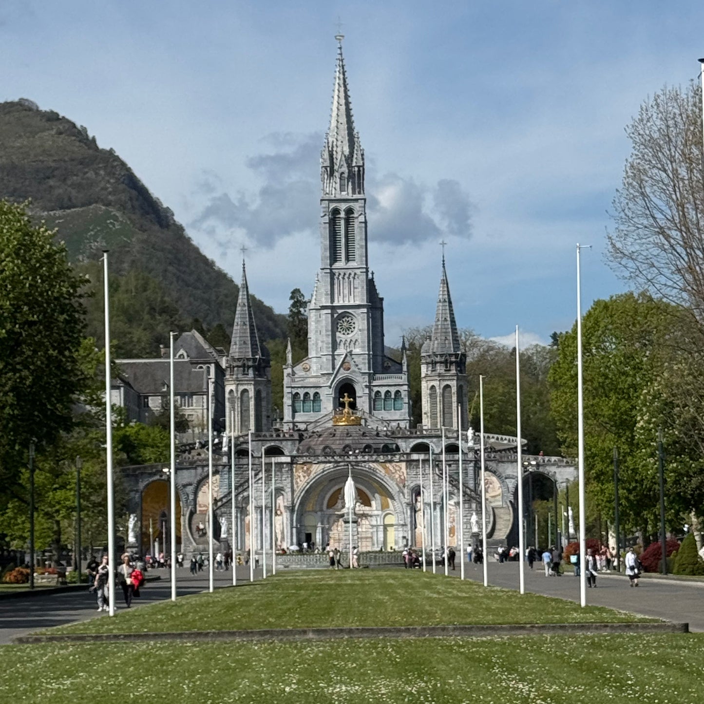 Holy Water From Sanctuary of Our Lady of Lourdes France LARGE 1 oz 30ml