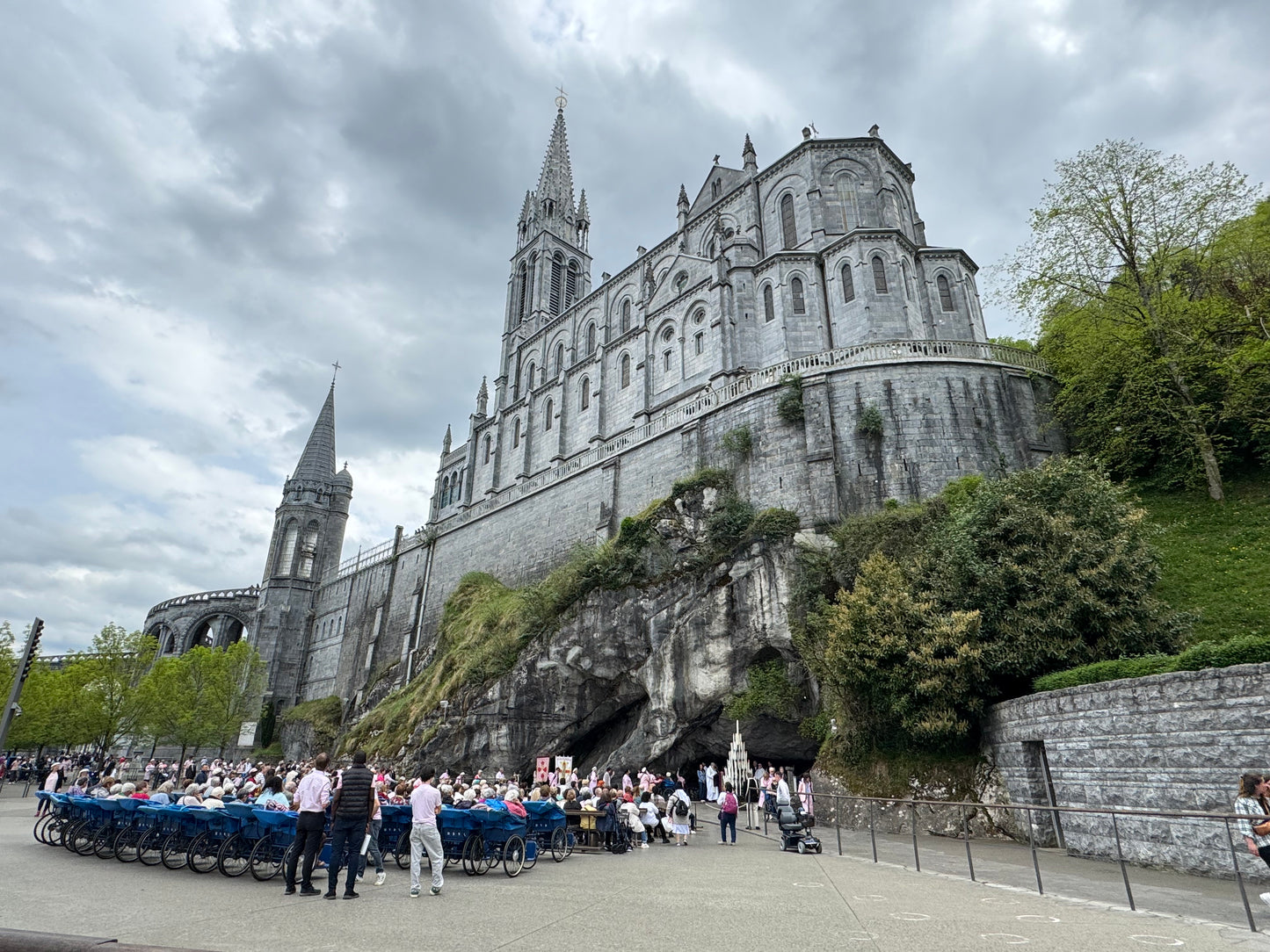 Holy Water From Sanctuary of Our Lady of Lourdes France LARGE 1 oz 30ml