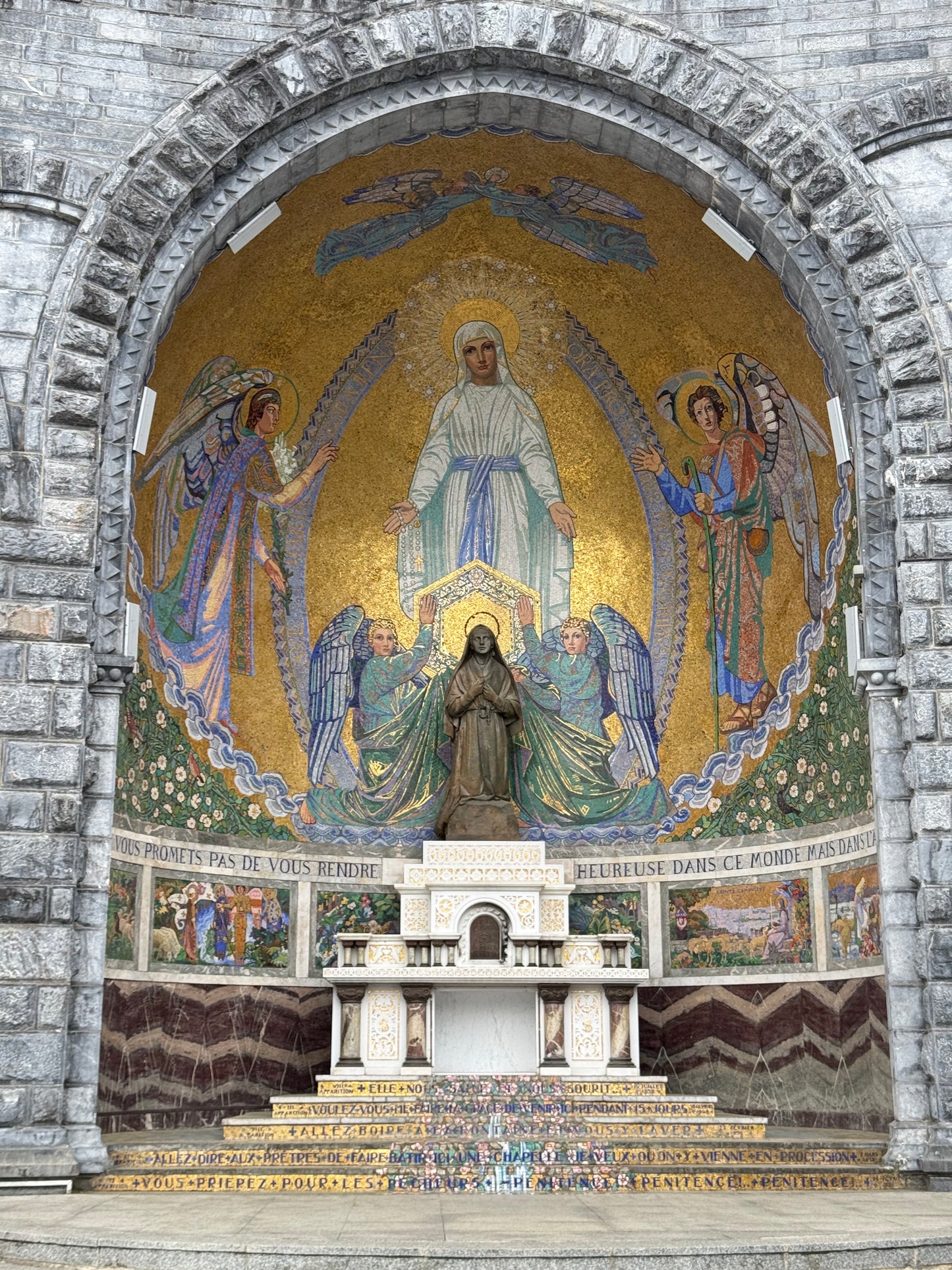 Holy Water From Sanctuary of Our Lady of Lourdes France LARGE 1 oz 30ml