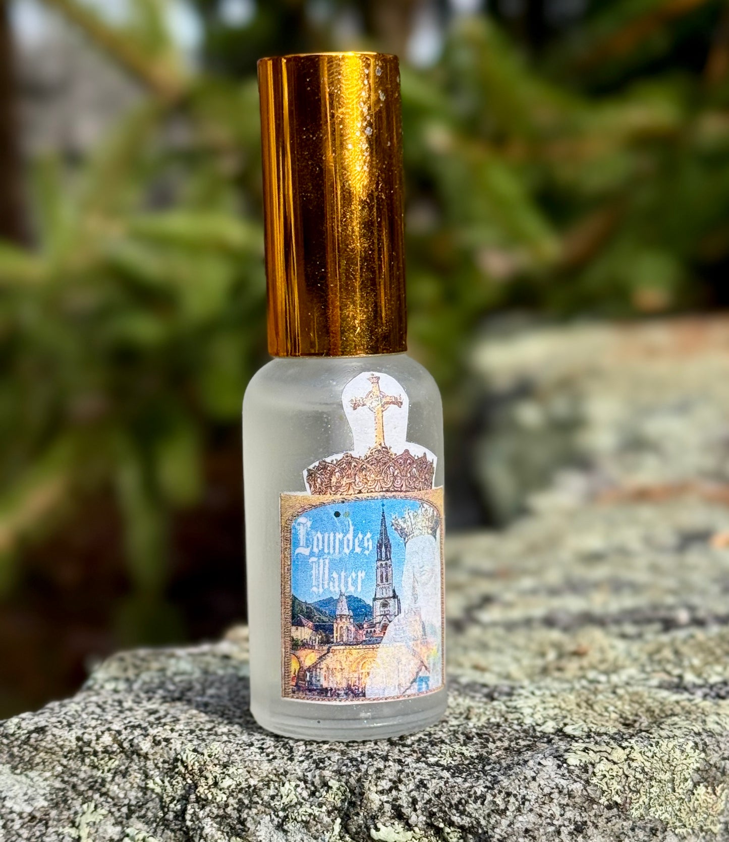 Holy Water From Sanctuary of Our Lady of Lourdes France LARGE 1 oz 30ml