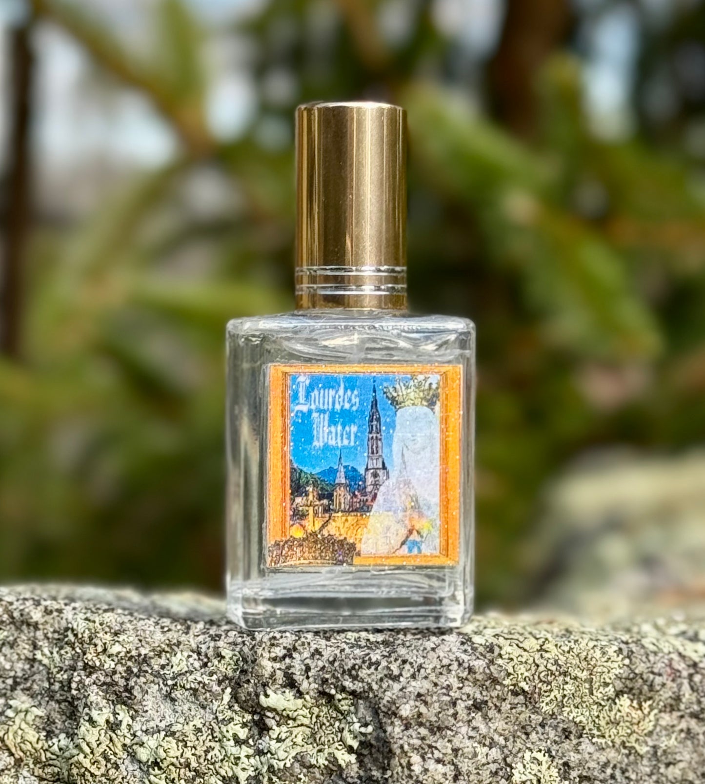 Holy Water From Sanctuary of Our Lady of Lourdes France SMALL 0.5 oz 15ml