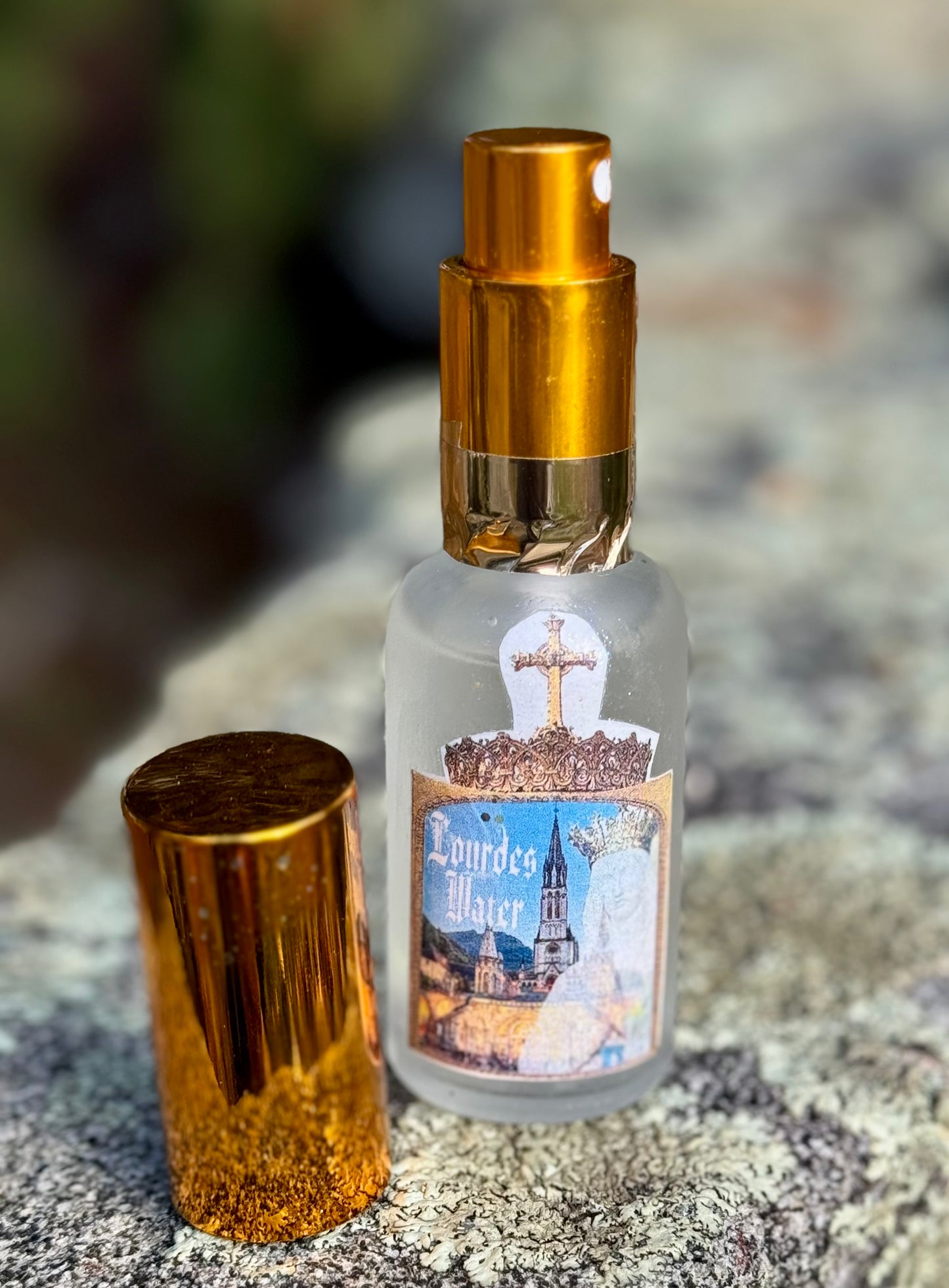 Holy Water From Sanctuary of Our Lady of Lourdes France LARGE 1 oz 30ml