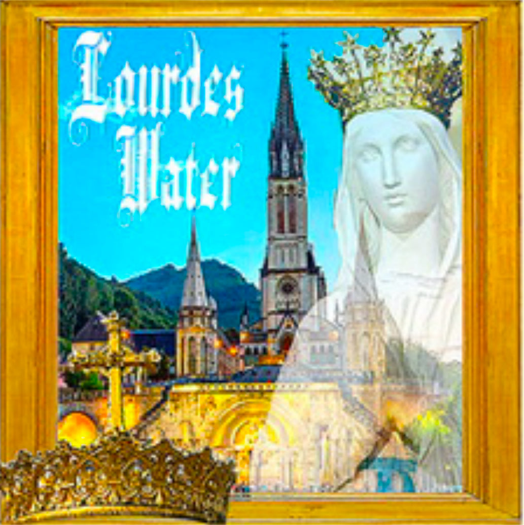 Holy Water From Sanctuary of Our Lady of Lourdes France LARGE 1 oz 30ml