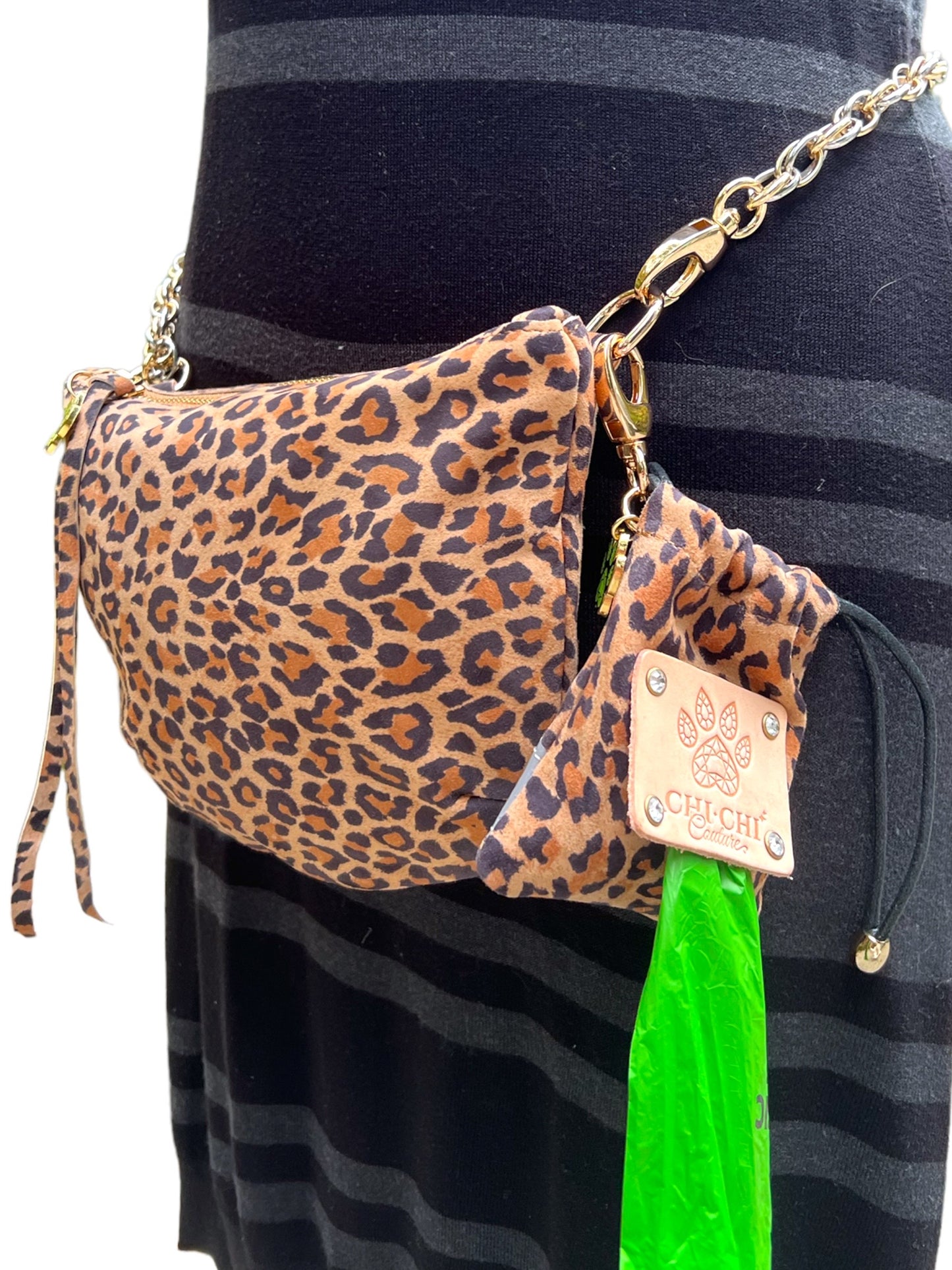 Chi Chi Couture PICK IT UP BAG - Leopard