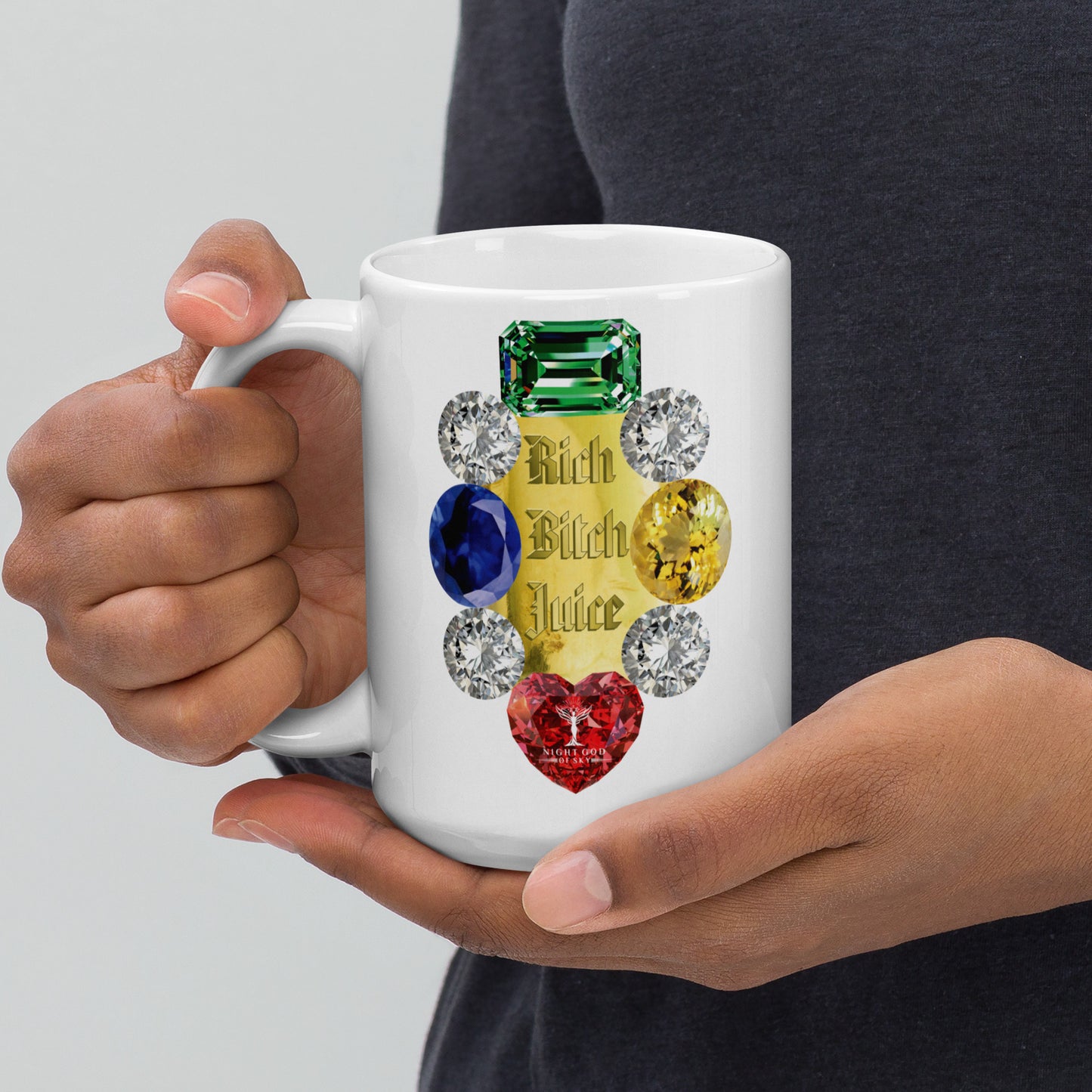 RICH BITCH JUICE MANIFESTING Mug